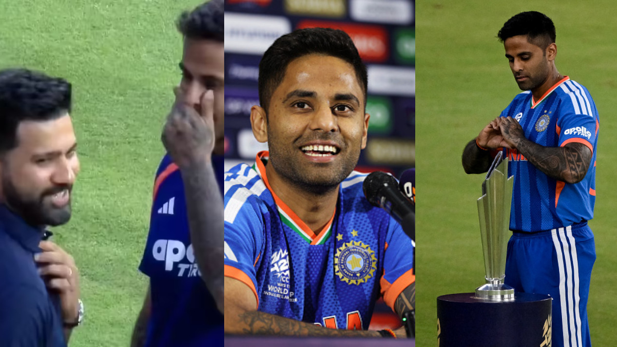 T20 World Cup 2026: “Joota mera hi hai, footsteps unke hain”- Suryakumar Yadav’s funny quip when compared with Rohit Sharma