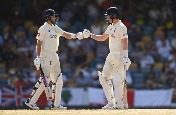 Joe Root and Dan Lawrence added 164 runs for the 3rd wicket | Getty