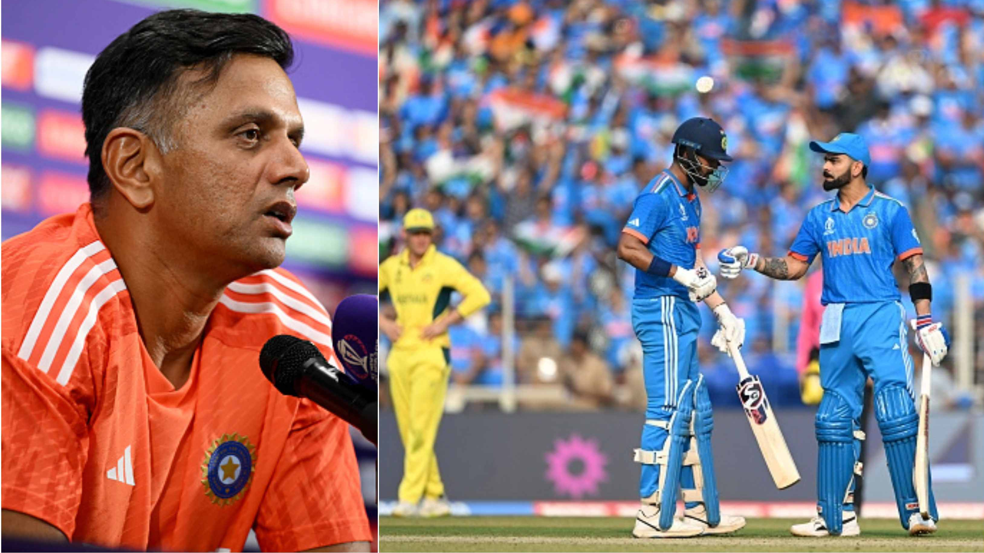 CWC 2023: “Sometimes, you have to rebuild innings,” Rahul Dravid says Indian batters were not defensive in World Cup final