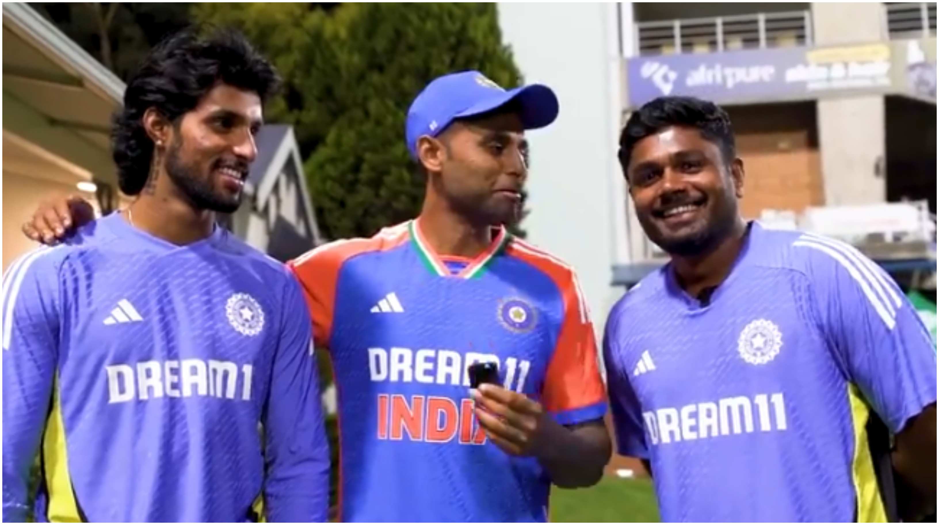 Tilak Varma, Suryakumar Yadav and Sanju Samson | BCCI