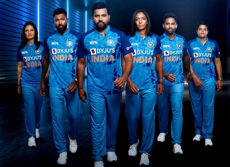 The newly designed India T20 jersey | BCCI