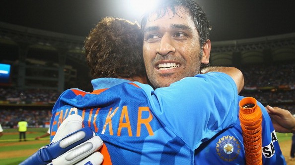 Sachin Tendulkar reveals it was him who suggested MS Dhoni to bat above Yuvraj in World Cup 2011 final