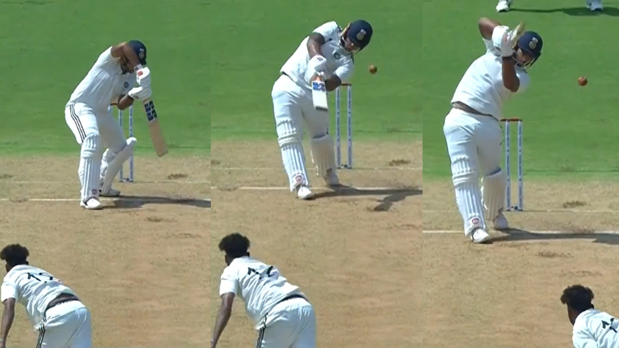 WATCH- Vaibhav Sooryavanshi lights up Duleep Trophy 2026 final; smashes 4, 6 and 4 against Mohammed Siraj