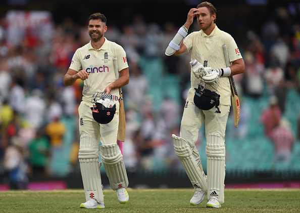 James Anderson and Stuart Broad | GETTY