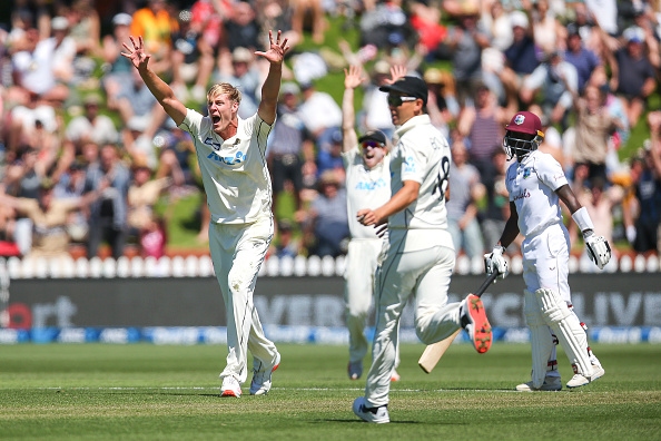 Jamieson was outstanding on Day 2 in Wellington | Getty