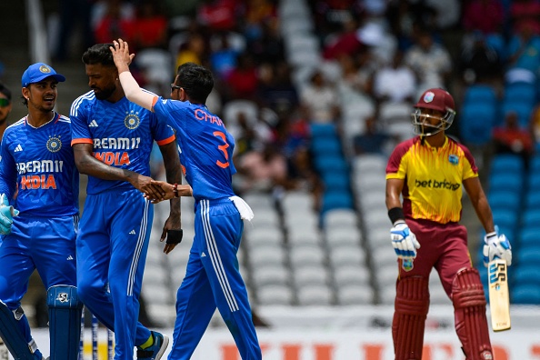 India lost the second T20I vs West Indies by 2 wickets | Getty