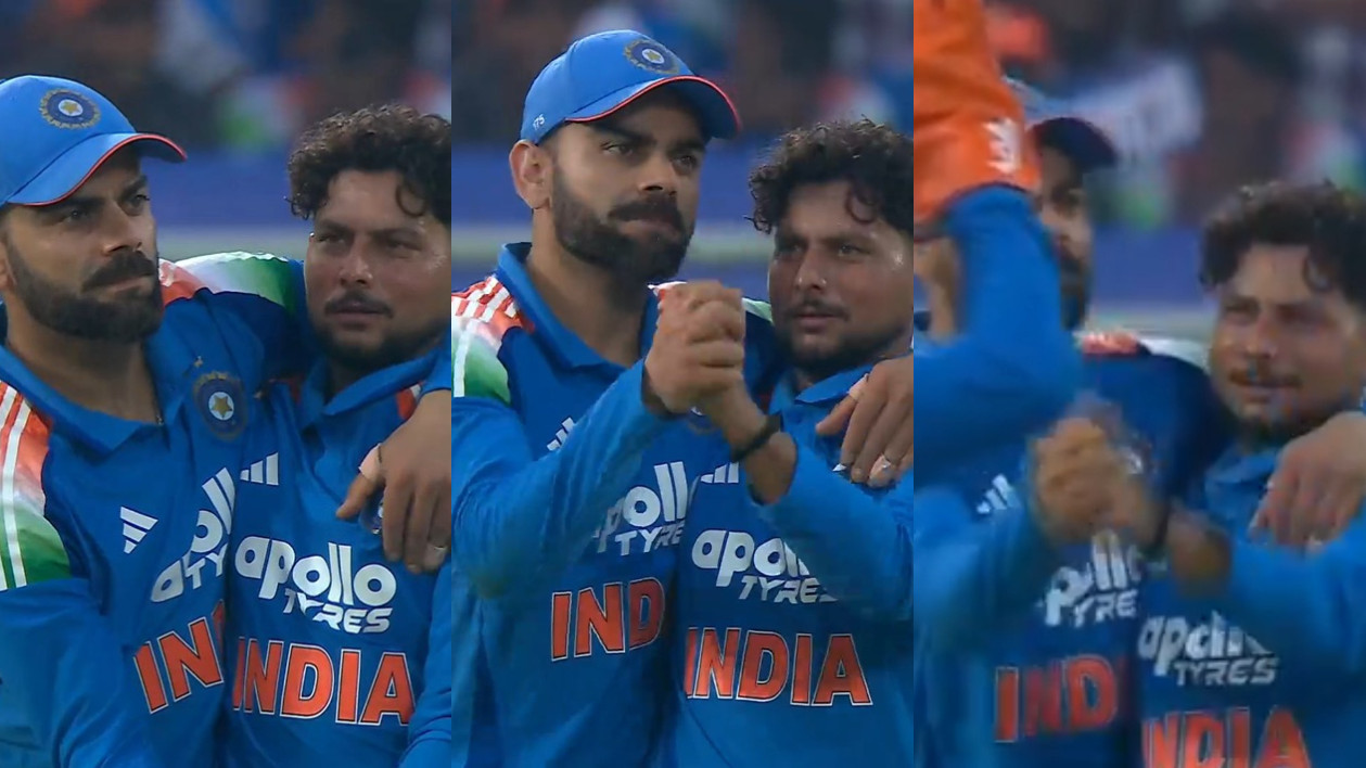 IND v SA 2025: WATCH- Virat Kohli does couples dance with Kuldeep Yadav to celebrate a wicket in third ODI