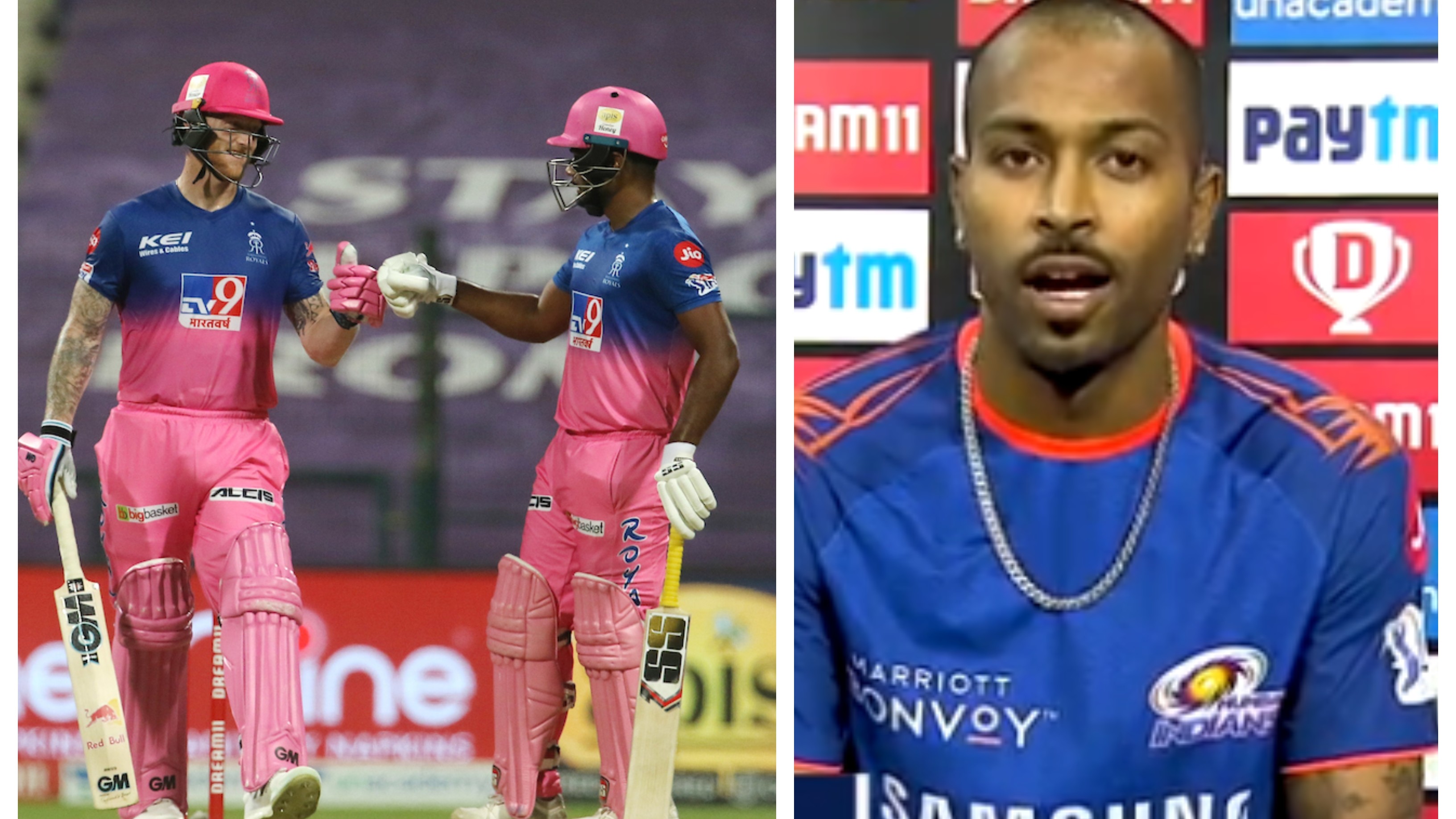 IPL 2020: ‘Stokes & Samson batted really well, our bowlers had not much to do’, admits Hardik Pandya