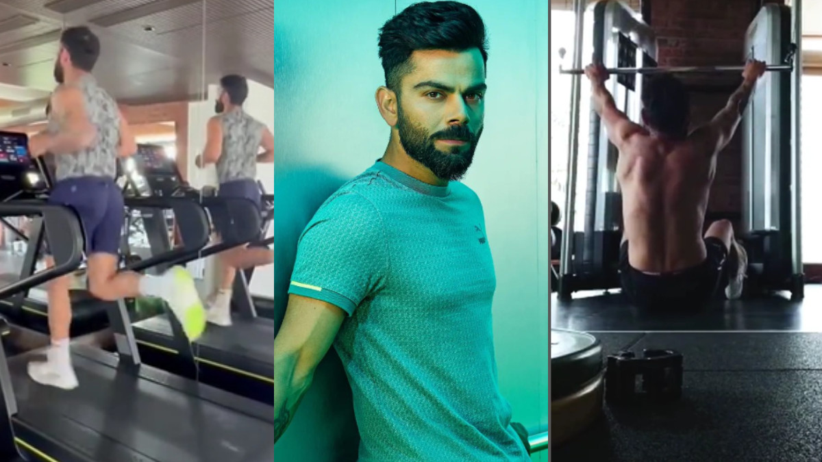 WATCH- Virat Kohli shares video of him hitting the gym; responds to a strength coach over 'biggest myth' in fitness