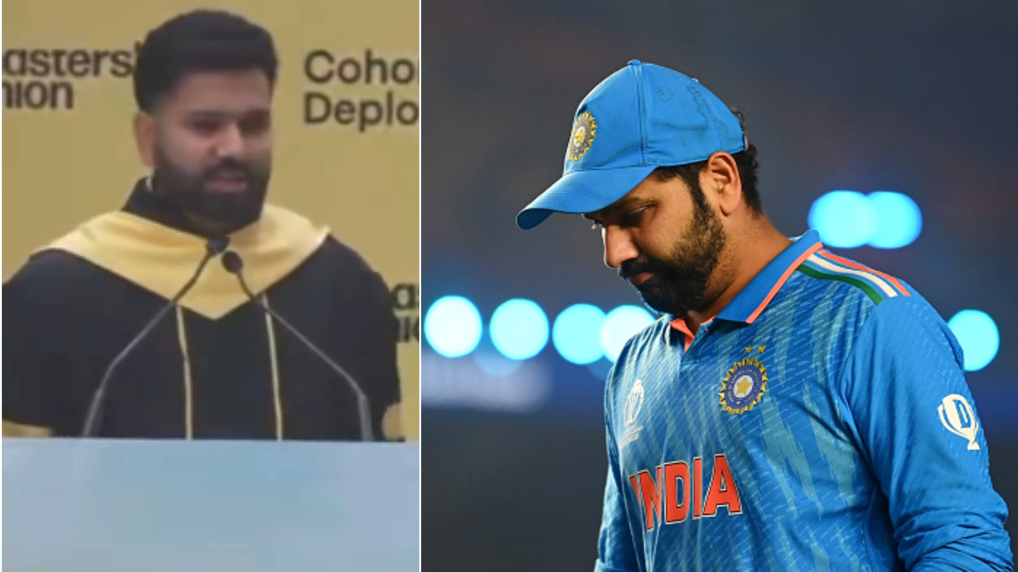 WATCH: “Don’t want to play this sport anymore,” Rohit Sharma reveals he considered retirement after 2023 WC final loss