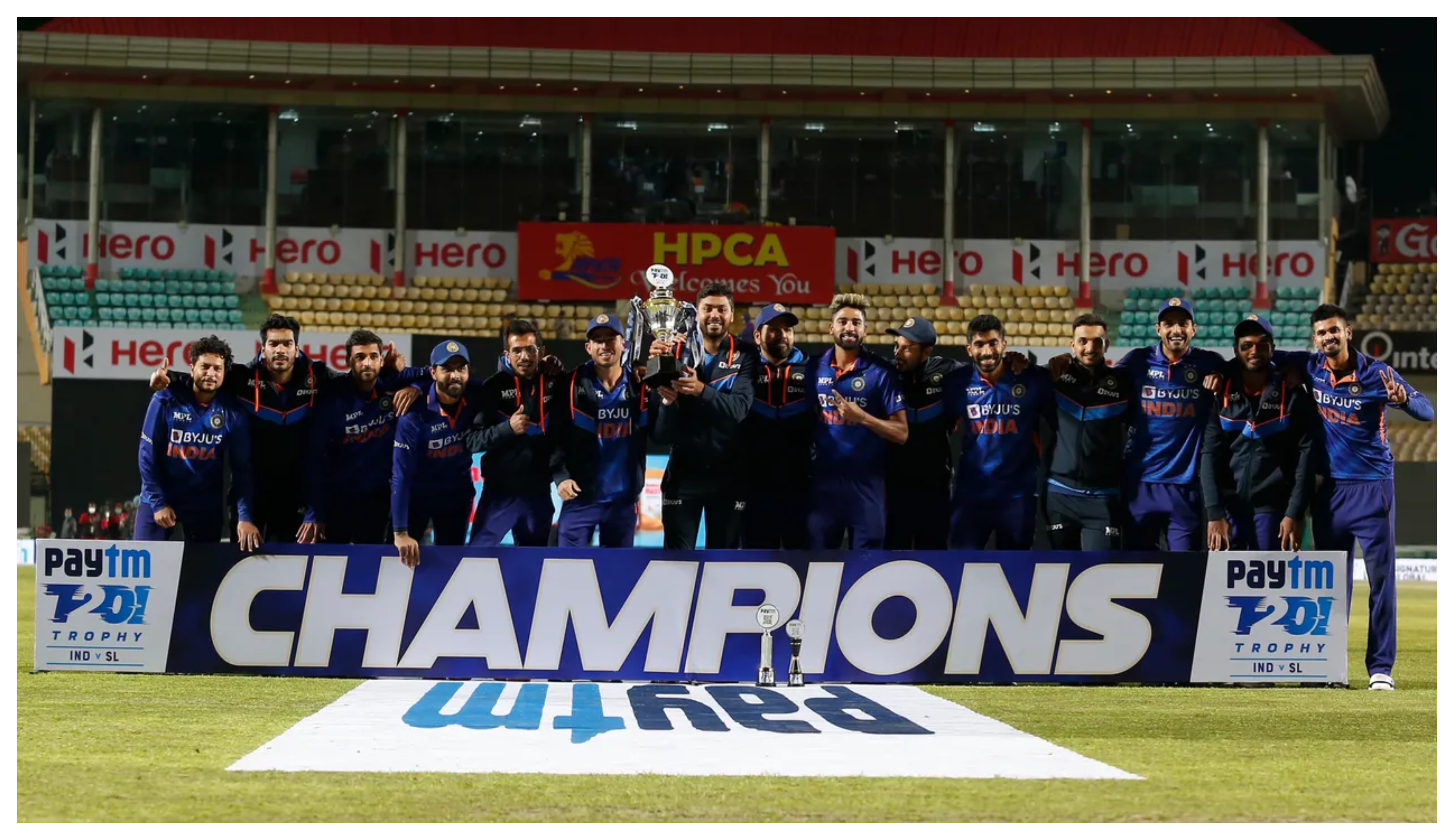 Team India outclassed Sri Lanka in the T20I series | BCCI