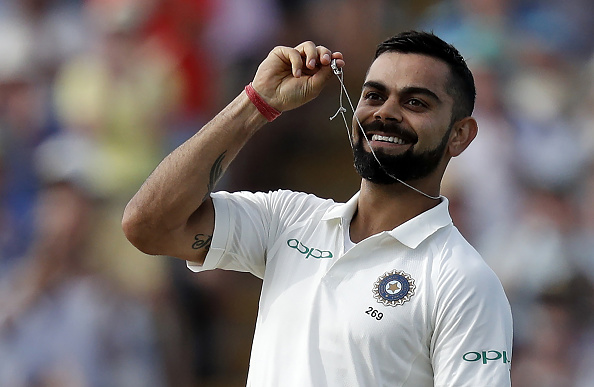 Virat Kohli scored his first Test century in England in 2018 in Edgbaston | Getty