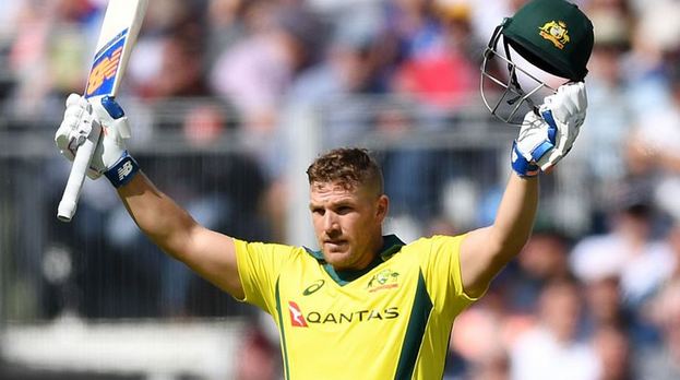 Aaron Finch hit a world record 172 in a T20I match against Zimbabwe | Getty