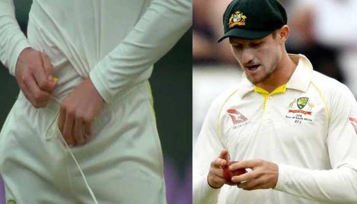 Cameron Bancroft was seen using a piece of sandpaper in Cape Town | AFP