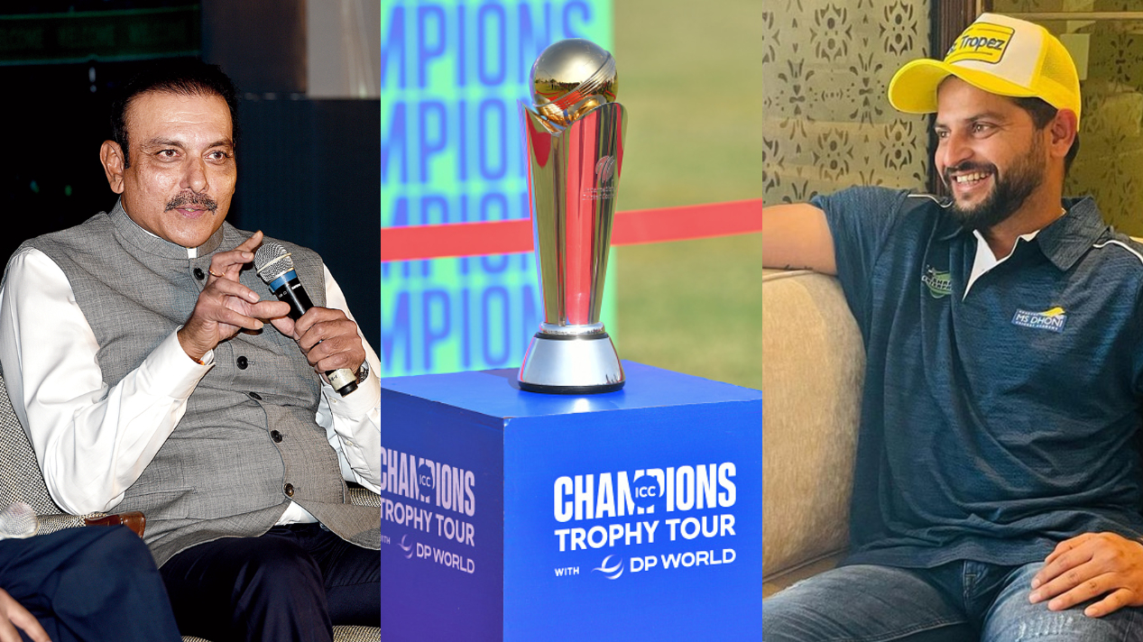 Likes of Ravi Shastri and Suresh Raina will feature in CT 2025 commentary panel | X