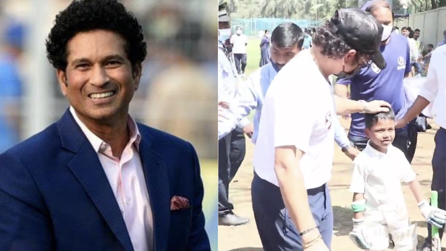 WATCH: 5-year-old S K Shahid thanks 'role model' Sachin Tendulkar for inviting him at his academy