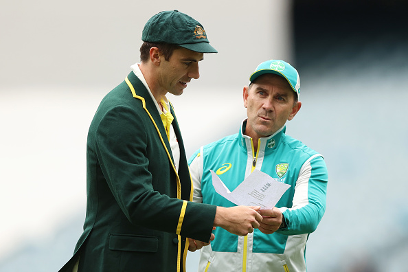 Justin Langer and Pat Cummins | Getty Images