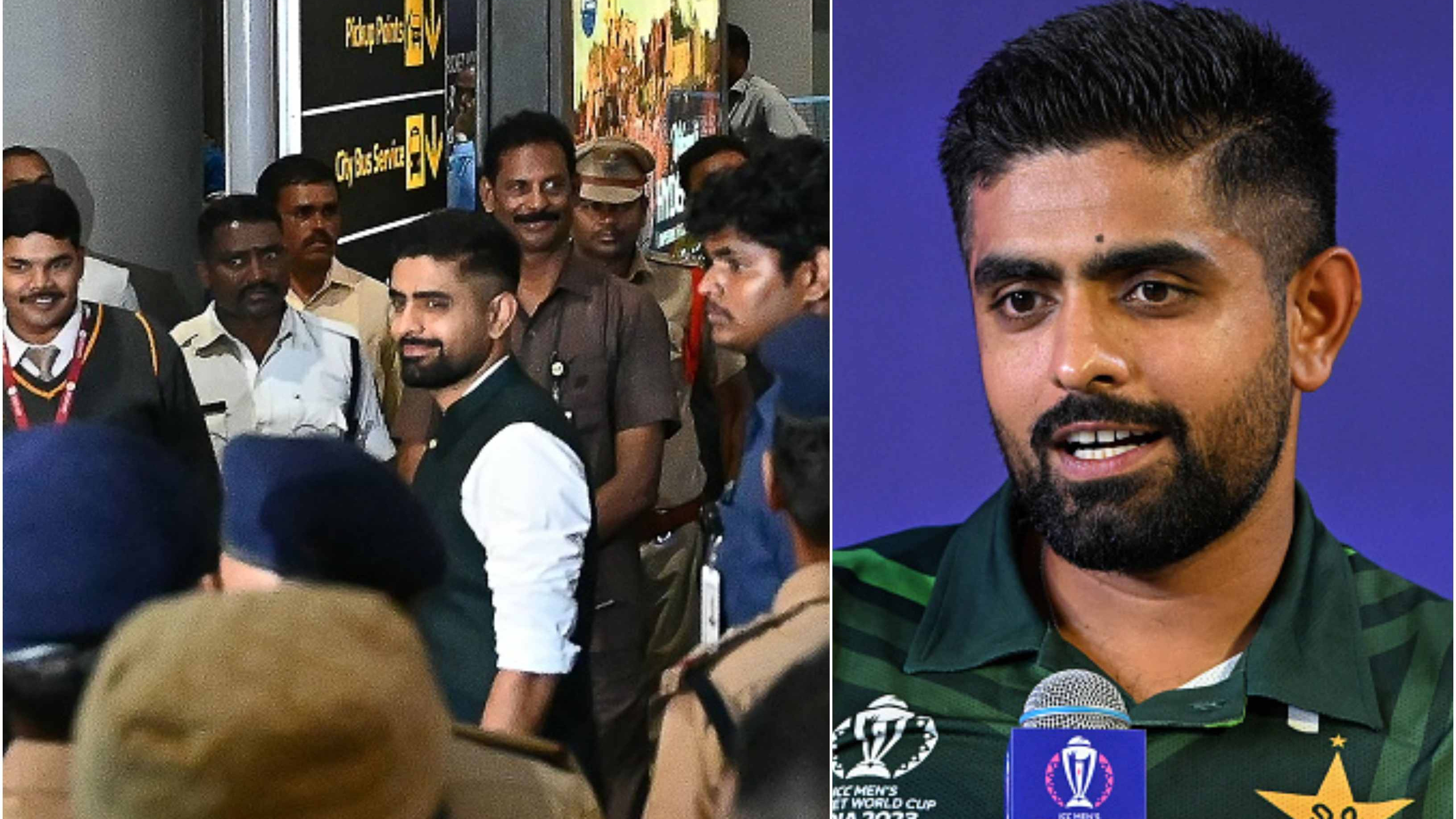 CWC 2023: “It's like we are at home,” Pakistan skipper Babar Azam overwhelmed by warm reception in India