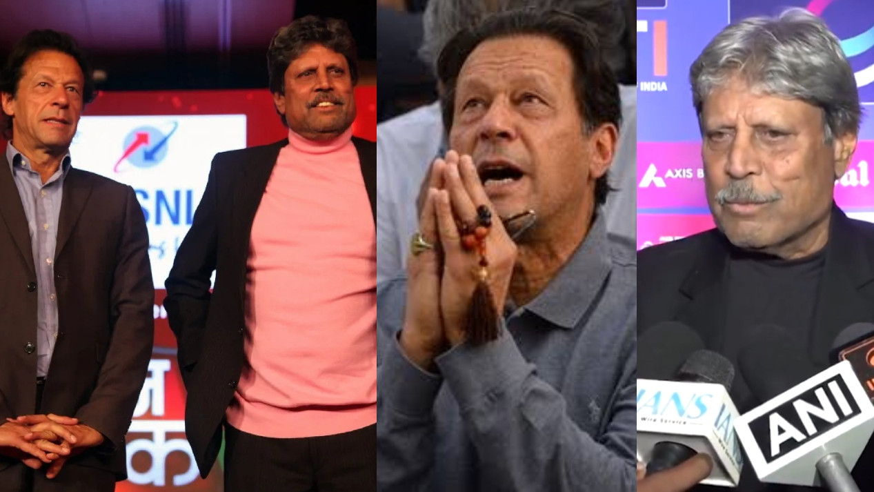 WATCH- “He was a former Prime Minister and top cricketer”- Kapil Dev says Imran Khan should get best treatment in Pakistan
