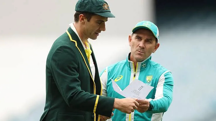 Pat Cummins and Justin Langer | Getty Images