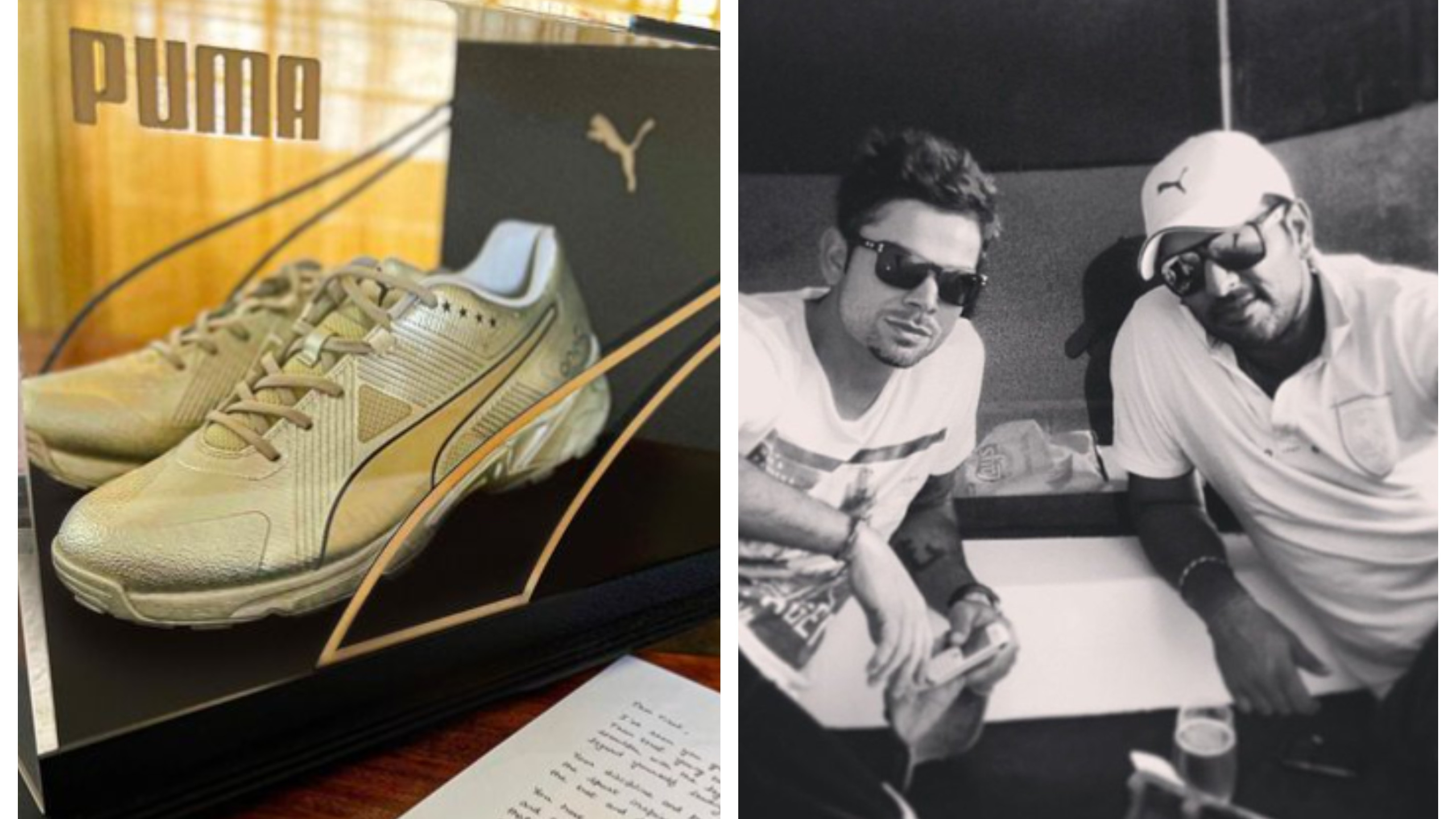 ‘Legendary captain and a fantastic leader’, Yuvraj Singh gifts special golden boot to Virat Kohli