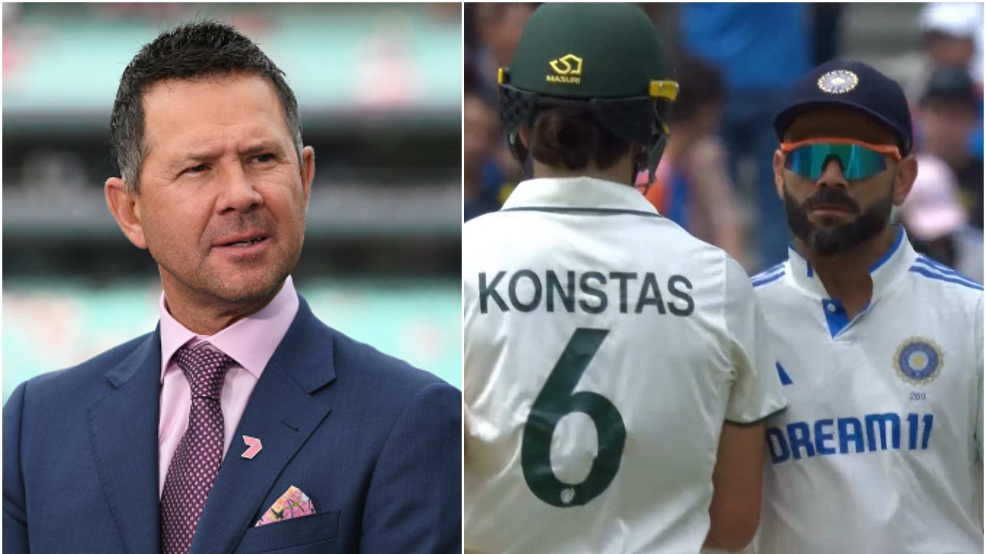 BGT 2024: “Don’t think it was harsh enough,” Ricky Ponting on Virat Kohli’s fine after shoulder bump with Sam Konstas