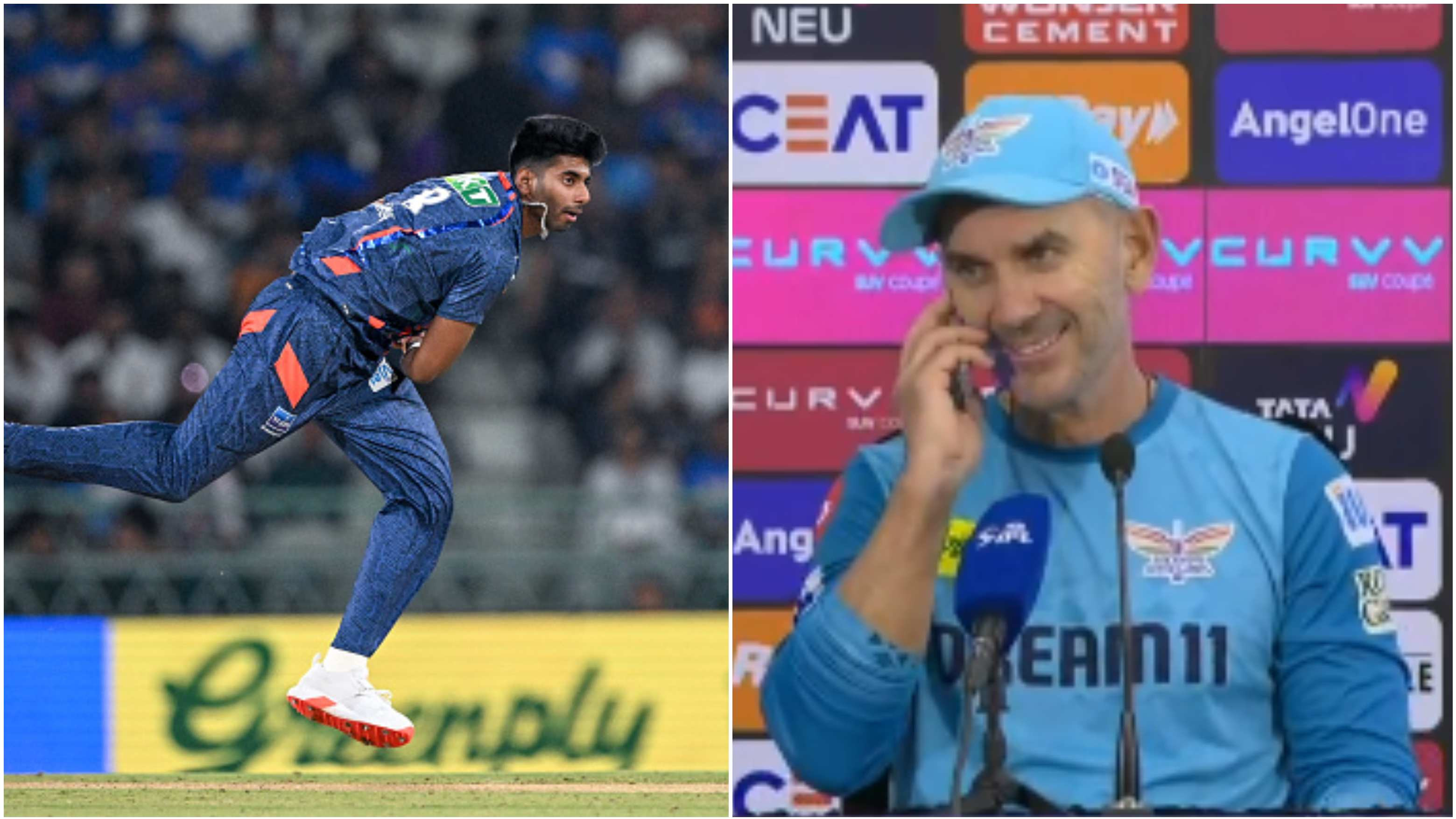 IPL 2025: WATCH - Justin Langer attends reporter’s mother’s call during presser; provides update on Mayank Yadav’s recovery