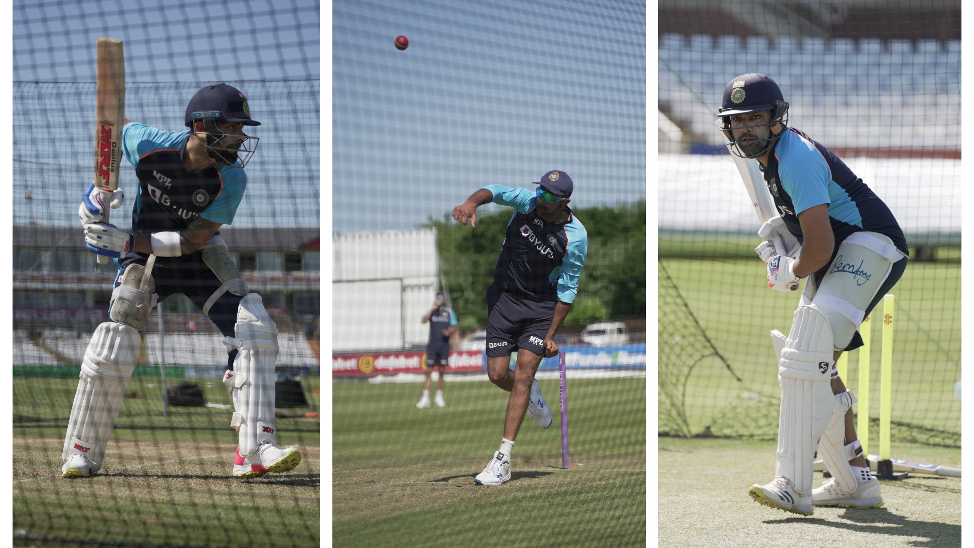 ENG v IND 2021: See Pics – Indian cricketers hone their skills in the nets ahead of warm-up game