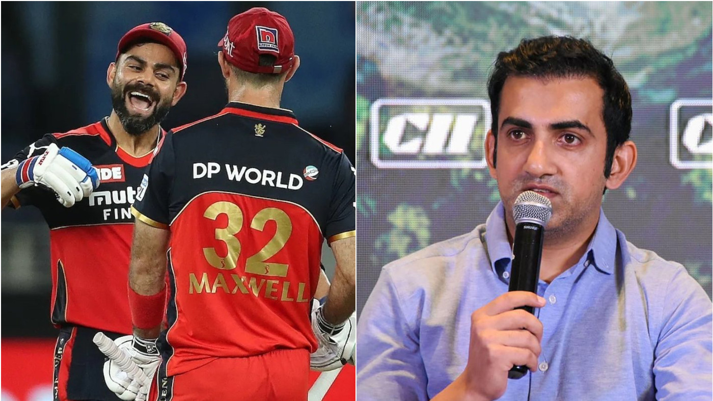 IPL 2021: Gambhir explains how Kohli-Maxwell combination helps RCB succeed 