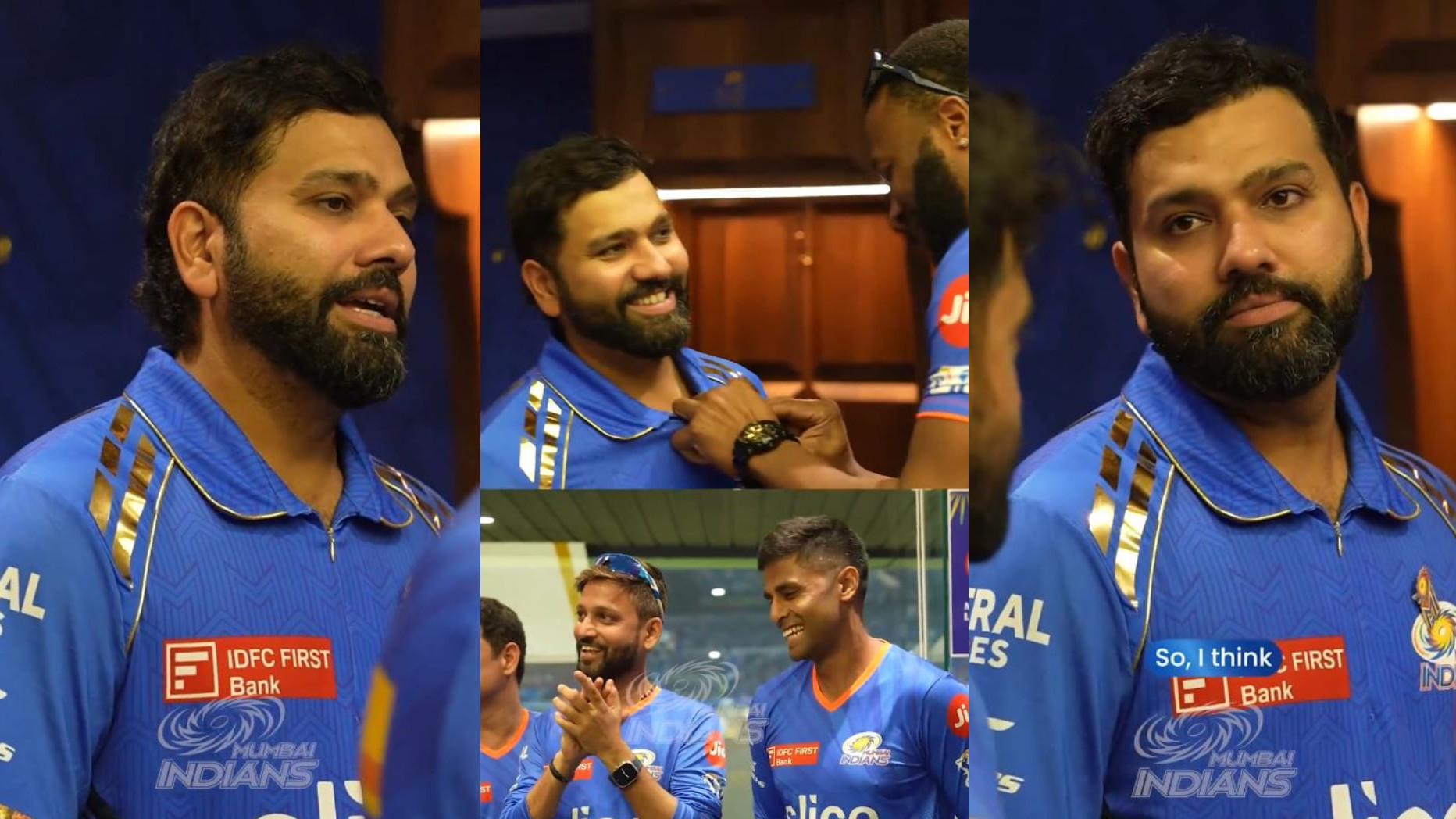 IPL 2024: WATCH- “Individual performances do not matter”- Rohit Sharma’s speech after MI’s first win after 3 defeats