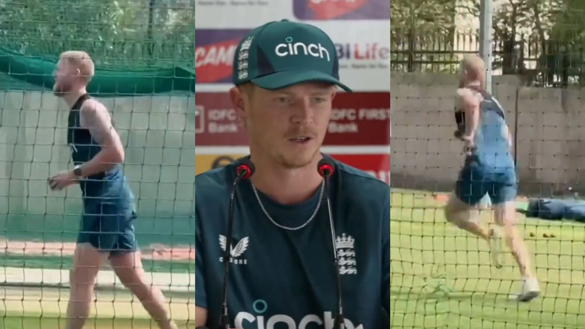 IND v ENG 2024: WATCH- “Every chance he’ll bowl, but..”- Ollie Pope after Ben Stokes bowls in nets before Ranchi Test