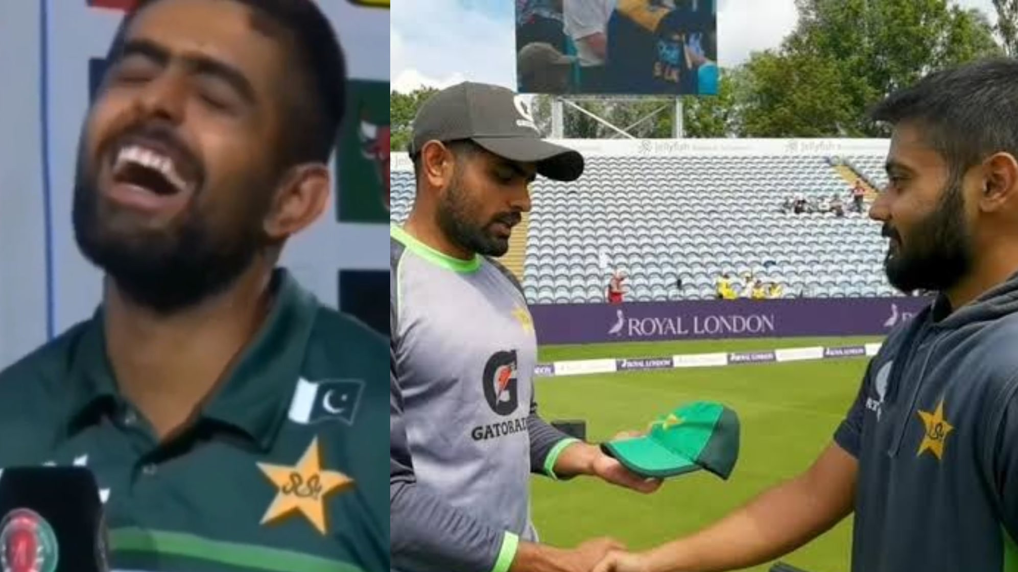 AFG v PAK 2023: WATCH- Babar Azam apologizes for mistakenly saying Saud Shakeel is making his ODI debut during toss