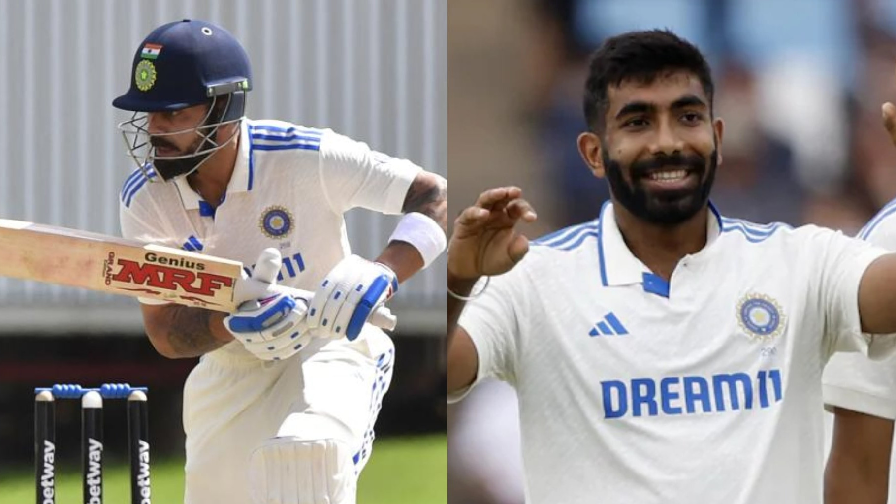 Virat Kohli re-enters the top 10 of ICC Test players' rankings; Jasprit Bumrah jumps to 5th spot