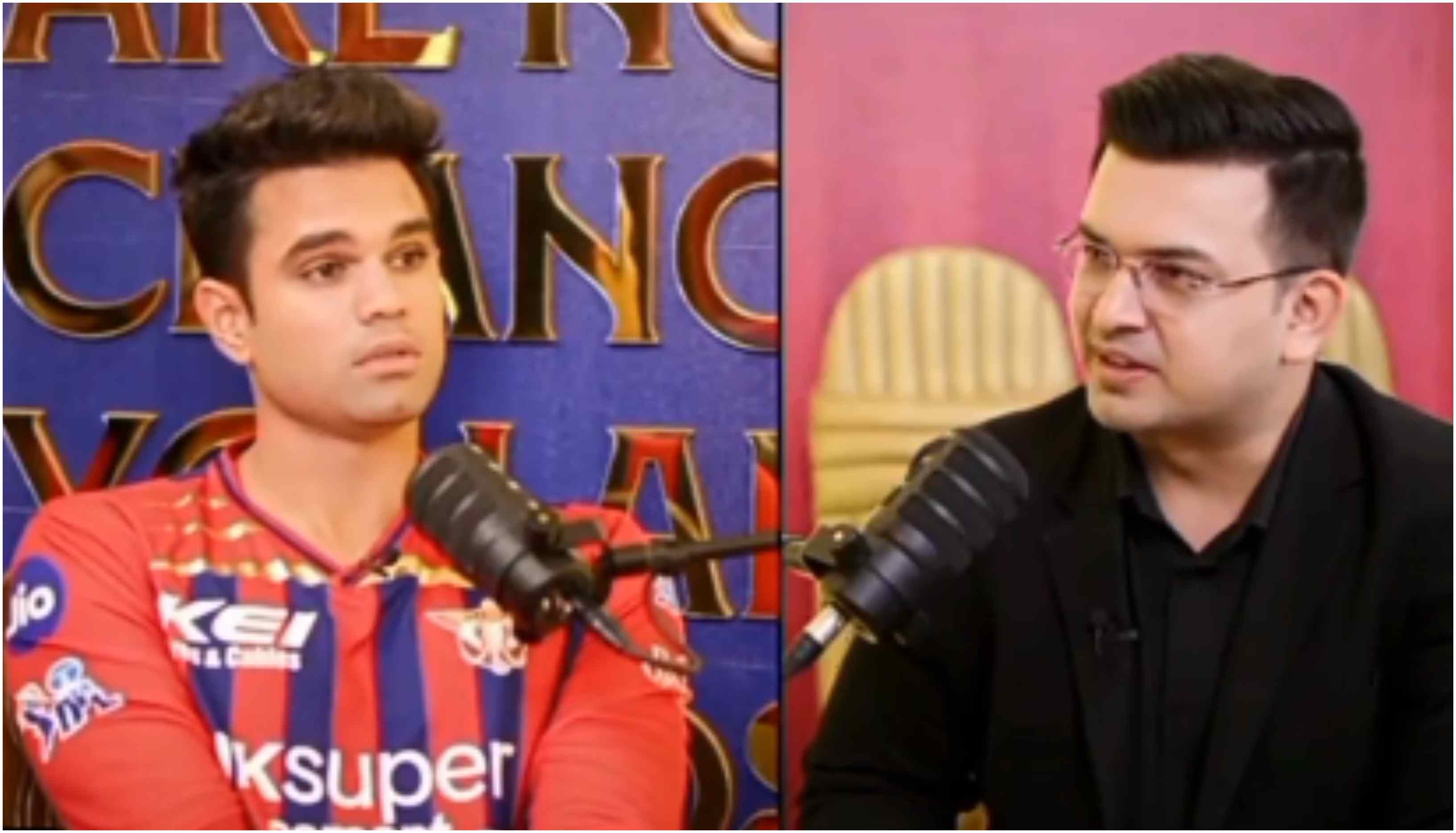 Arjun Tendulkar appeared on Shubhankar Mishra’s YouTube podcast | Screengrab