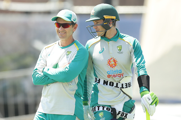 Tim Paine and Justin Langer | Getty 