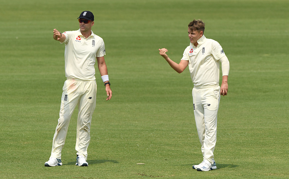 Sam Curran and James Anderson | Getty