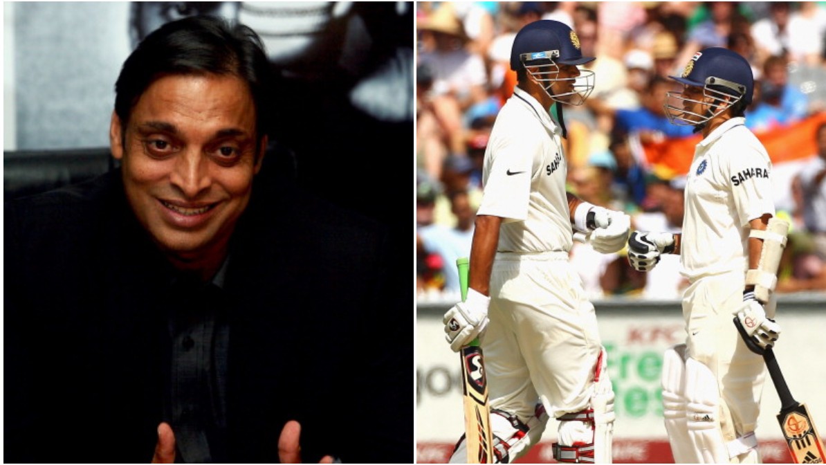 Rahul Dravid or Sachin Tendulkar? - Shoaib Akhtar chooses between the two Indian legends