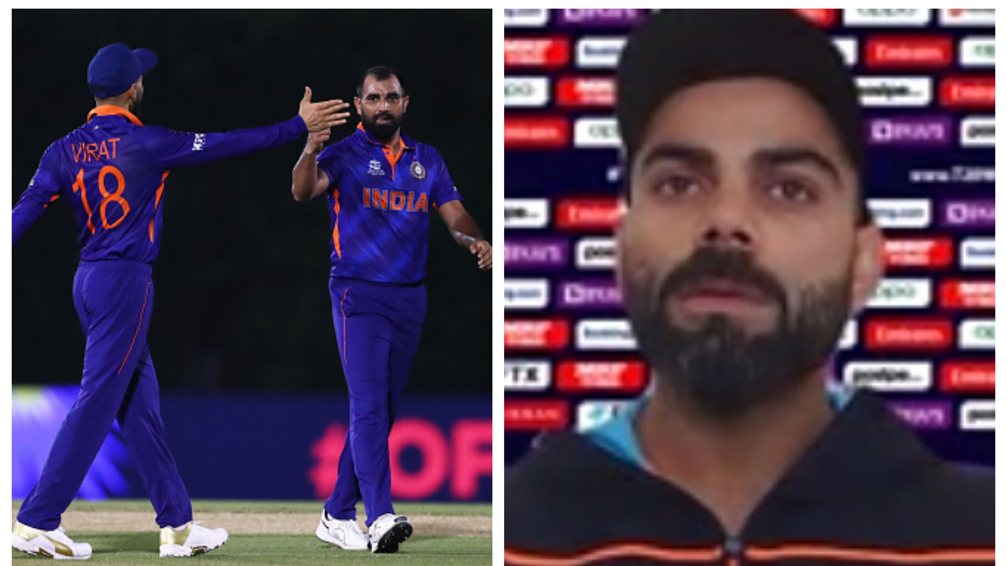 T20 World Cup 2021: ‘Our brotherhood cannot be shaken’, Kohli slams “spineless people” for abusing Shami