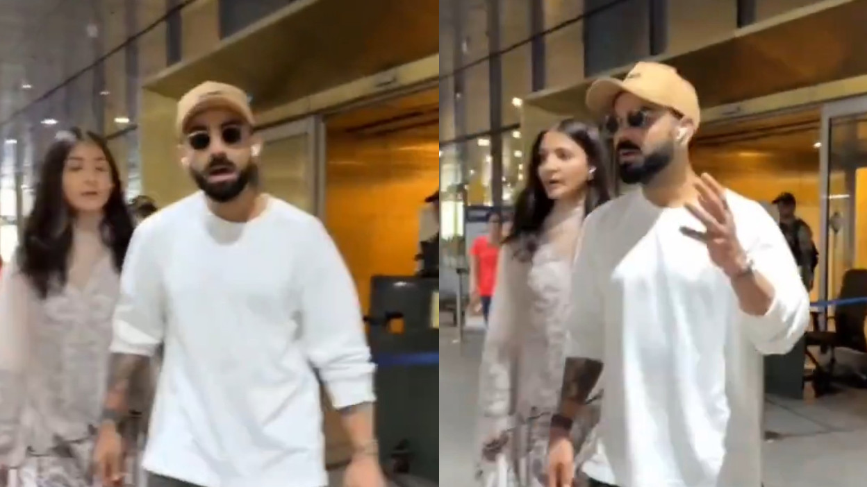 WATCH- “Aapne galat kiya, retirement kyun liya?”- Virat Kohli reacts as paparazzi says he’ll stop watching cricket now