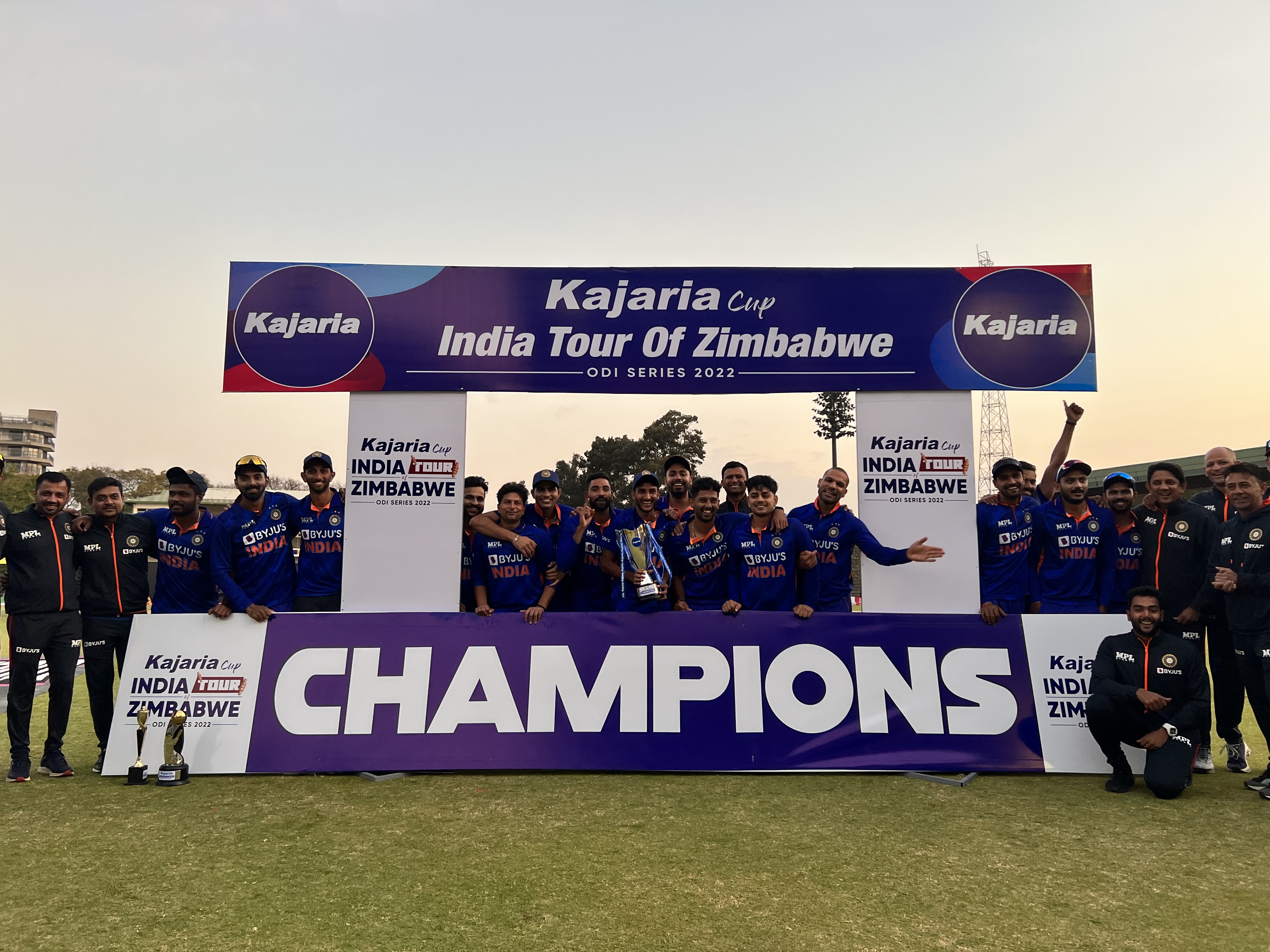 Victorious Indian team | BCCI