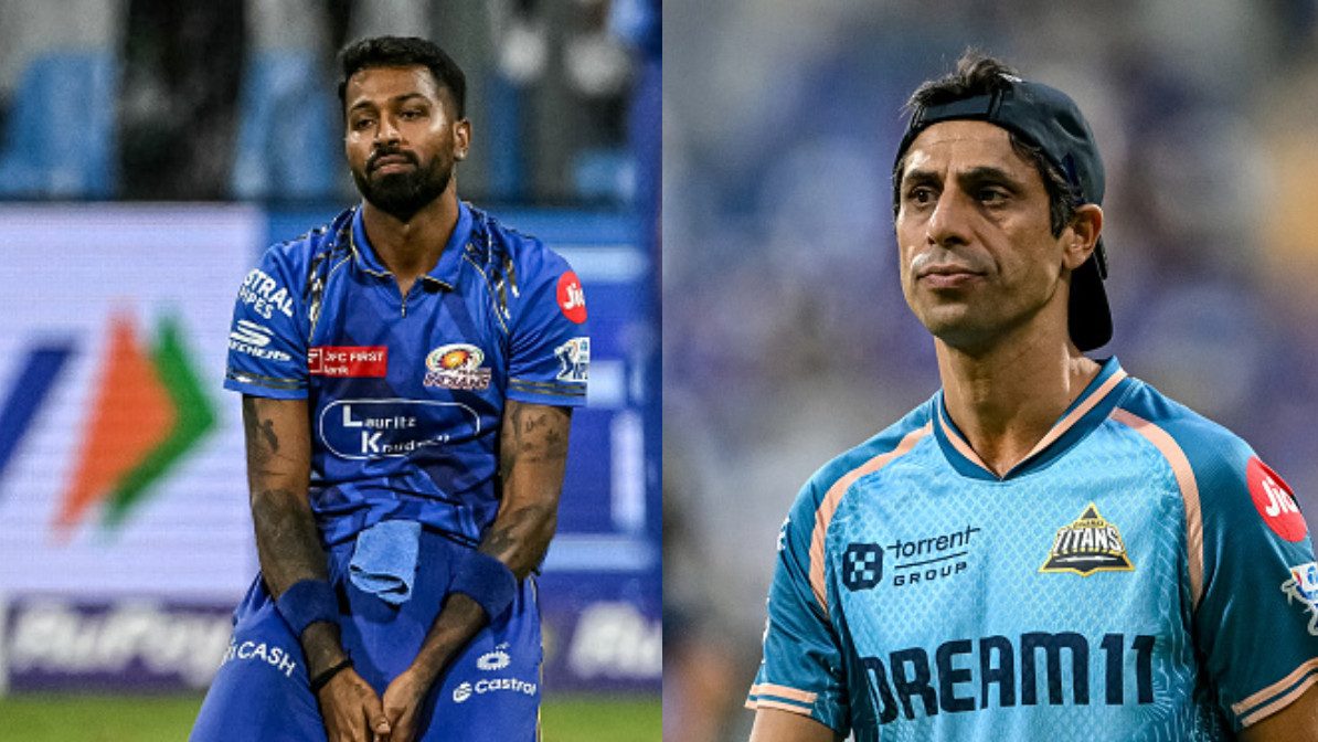 IPL 2025: MI captain Hardik Pandya and GT head coach Ashish Nehra penalized after the MI v GT match
