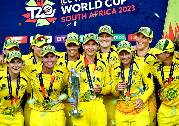 Australia won its 6th and 3rd consecutive T20 World title | Getty