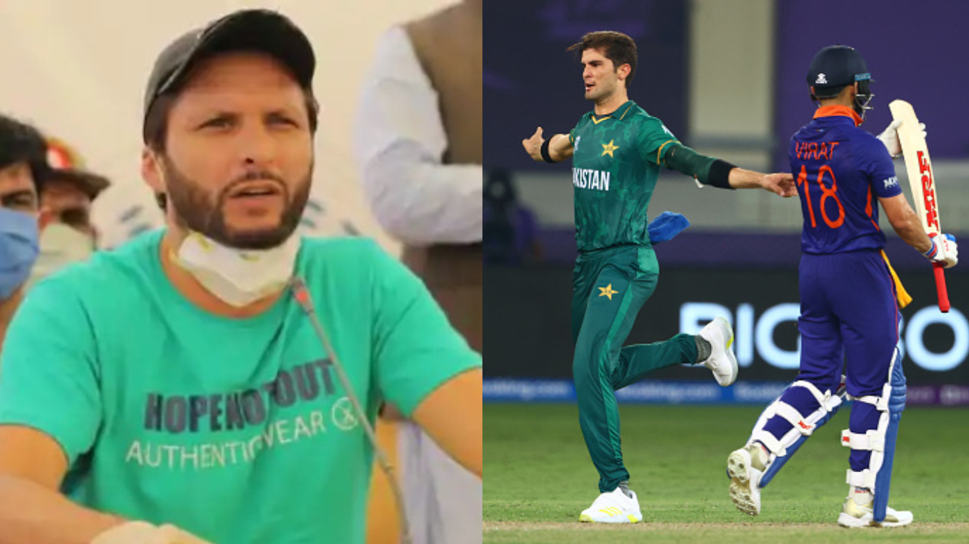 Shahid Afridi reveals a nervous Shaheen Afridi had called him before clash against India