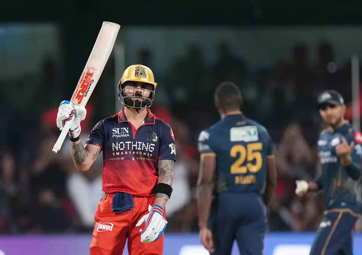 Virat Kohli was named Player of the Match for his 81-run knock in RCB's win over GT | BCCI-IPL