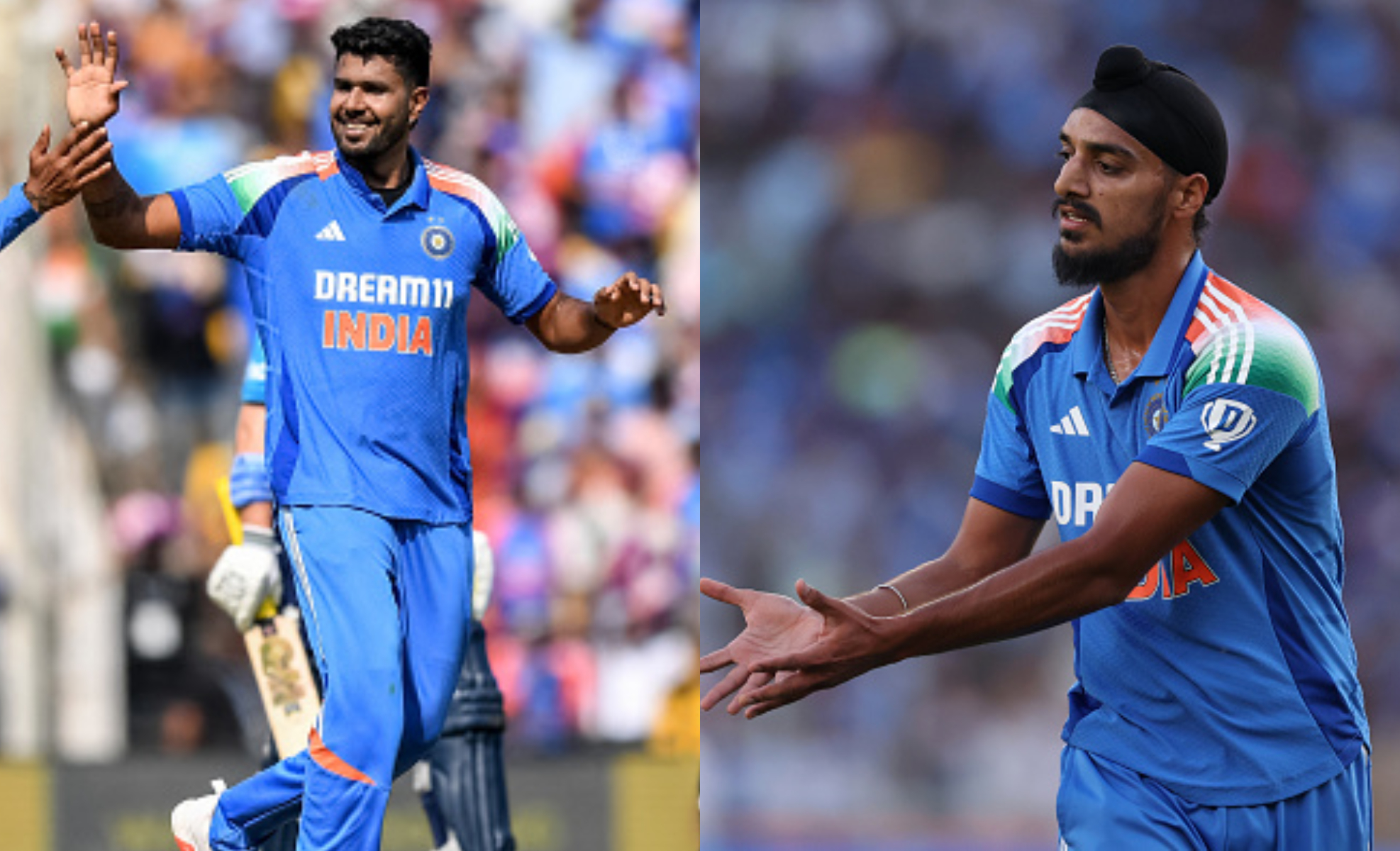 Harshit Rana and Arshdeep Singh |Getty