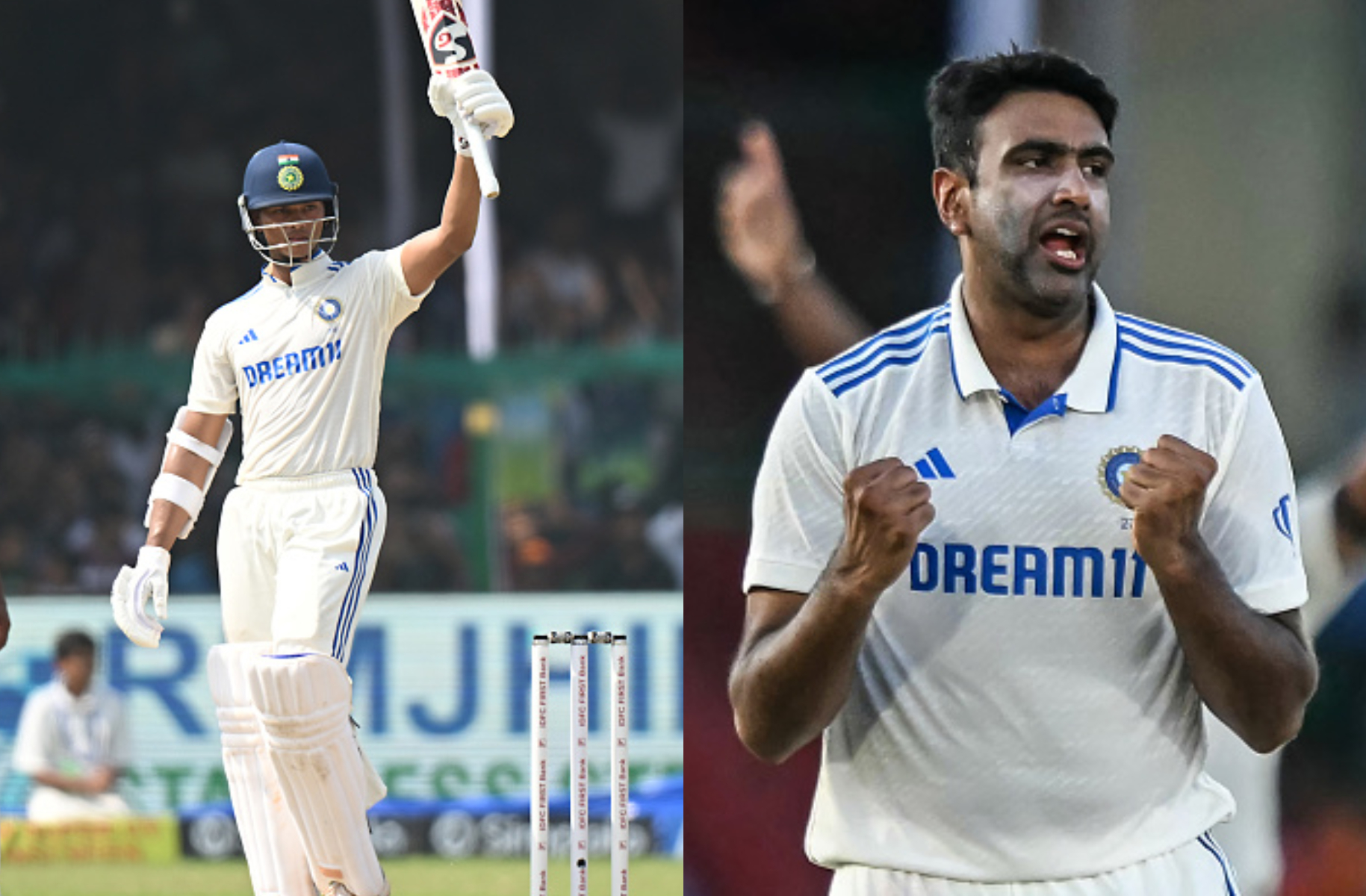 Yashasvi Jaiswal won Player of the Match and R Ashwin got Player of the Series | Getty