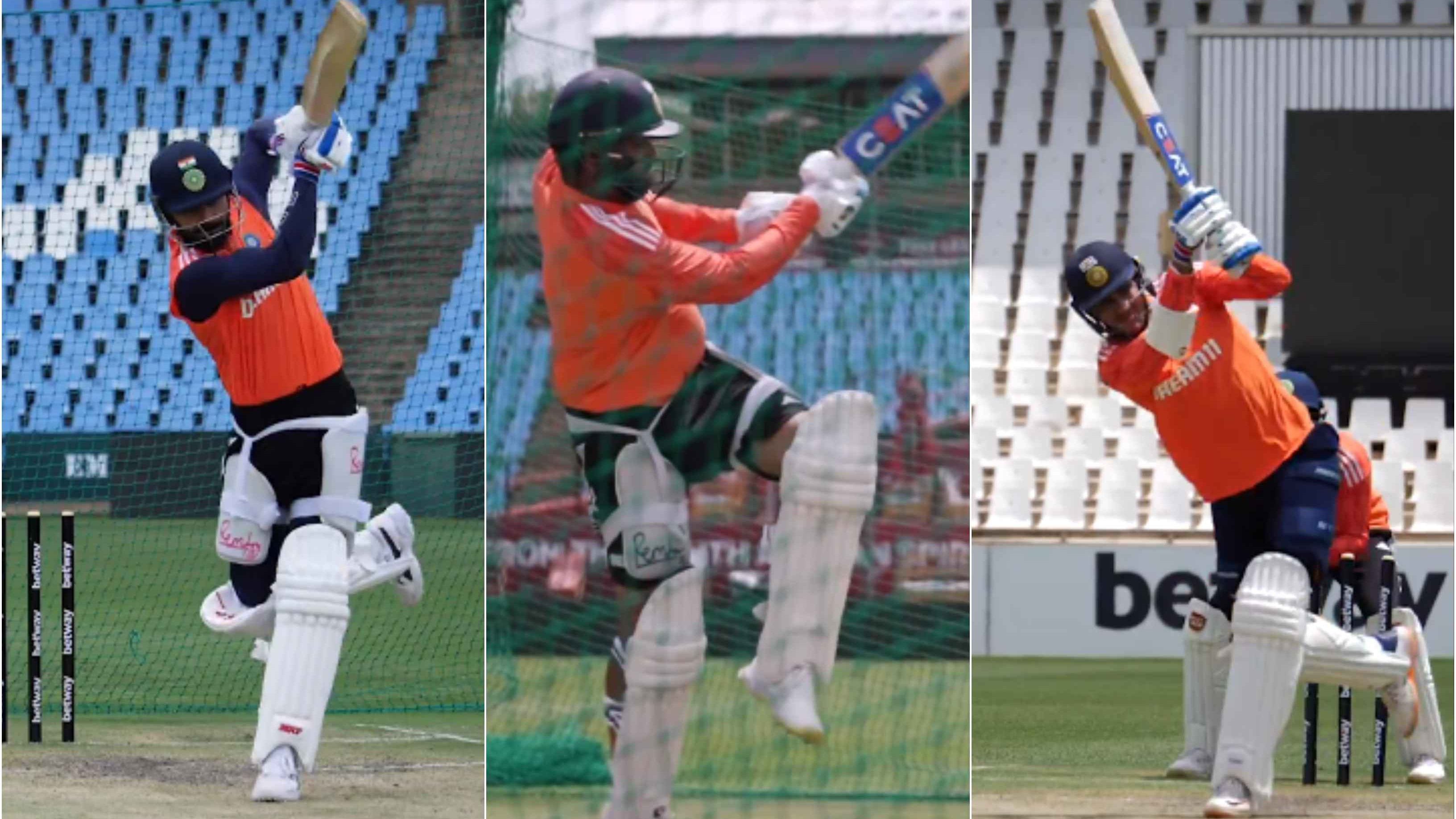 SA v IND 2023-24: WATCH – Indian batters prepare for South Africa Test challenge with intense net session in Centurion