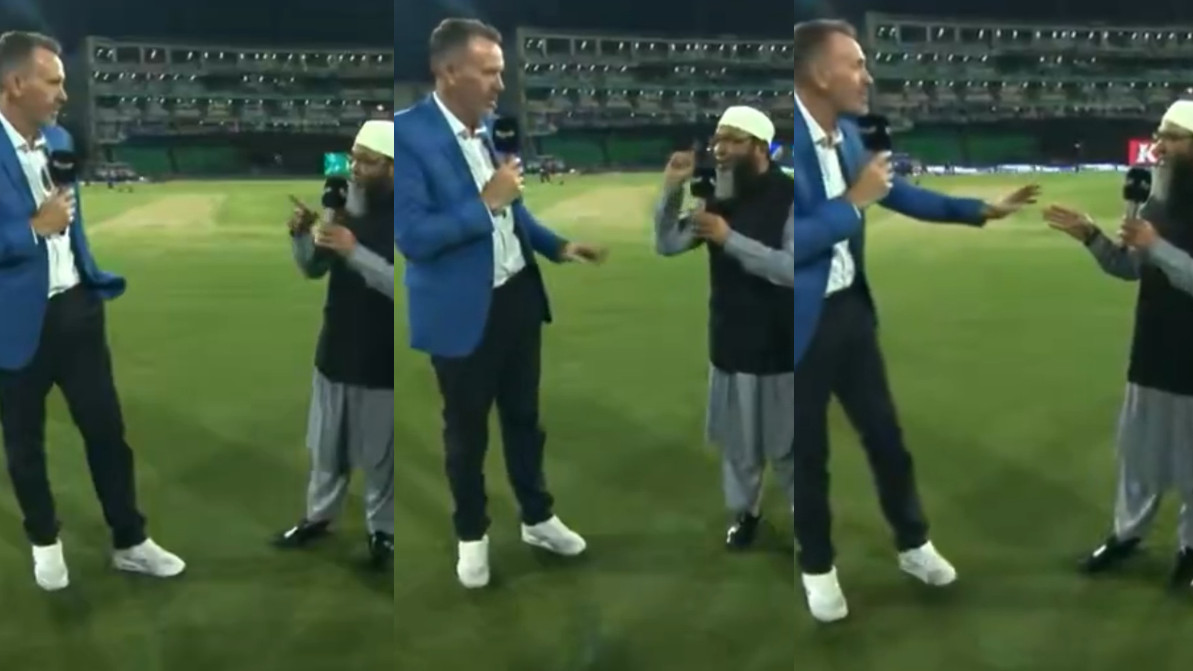 WATCH- “How many times have you been in my pocket”- Mushtaq Ahmed embarrasses Dominic Cork; gets bashed for lack of manners