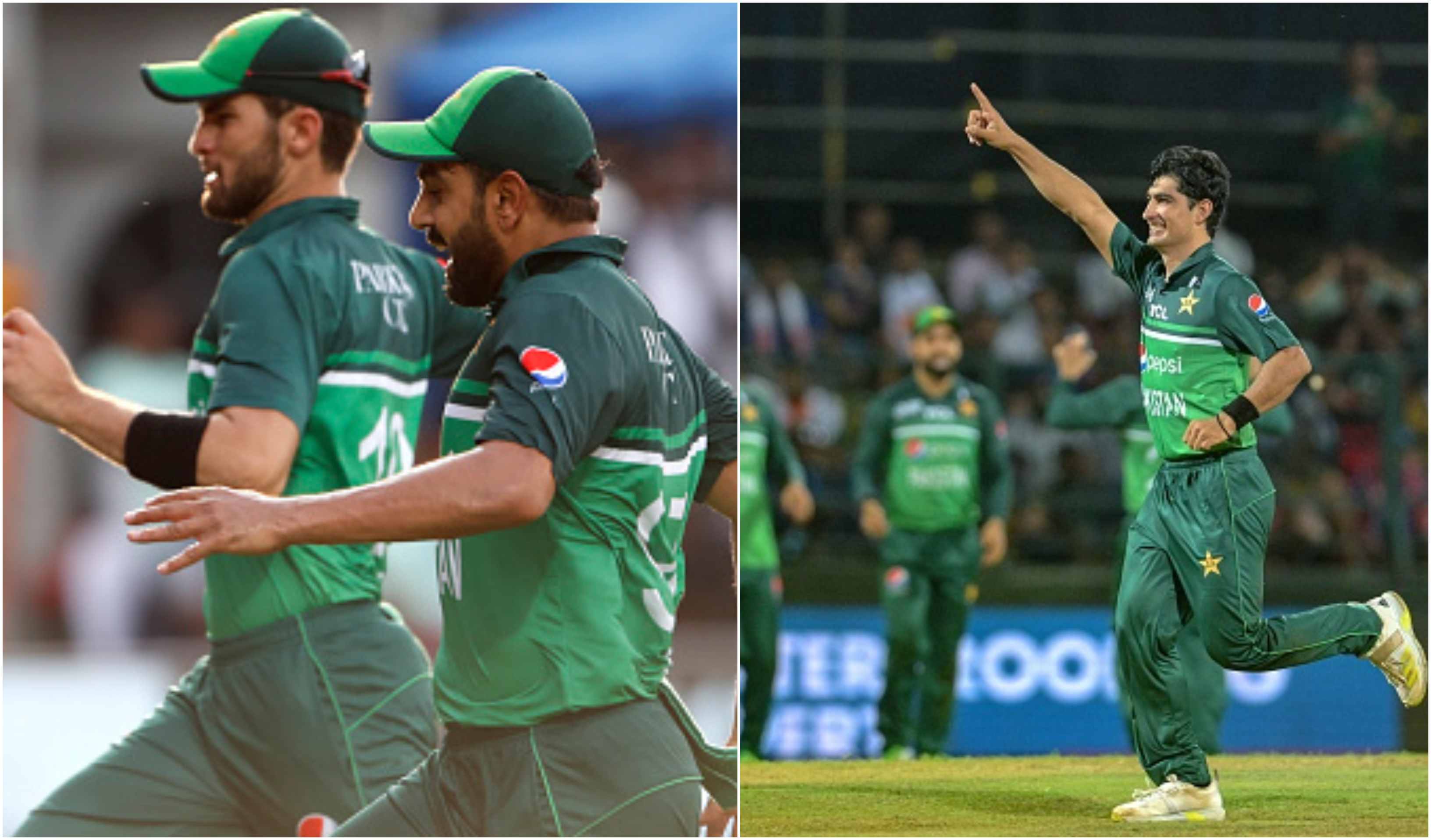 Shaheen Afridi, Haris Rauf and Naseem Shah | Getty