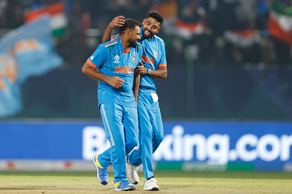 Mohammad Shami and Mohammed Siraj | Getty